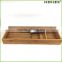 Bamboo steak knives storage tray cooking knives holder Homex BSCI/Factory