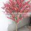 SJZJN 308 Lovely Artificial Peach Blossom Pink Peach Wishing Tree Wedding Decoration Tree