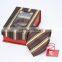 Set of silk neck tie with cufflinks and handkerchief with various colors and design