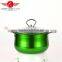 Hot Selling 5pcs Colorized Drum-shaped Stainless Steel Soup Pot Kitchen Cookware With Decal