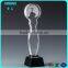 Newest crystal trophy for teachers day gifts,custom crystal award factory