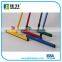 Plastic floor squeegee with double EVA blades