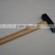 wood handle forged carbon steel stoning hammer