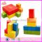 2017 new design 100 pieces kids preschool building toy wood blocks for sale W13A130