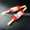16162 Rolling Pin Non-Stick Silicone Surface Rolling Pin Wooden Rolling Pin Handl