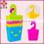 Smiling Face Shape Plastic Material PP Hanging Basket
