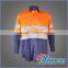 Cotton flame retardant insect repellent shirt with reflective tapes