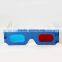 Different type protective red blue 3d glasses with good price