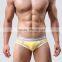 MGOO Top Quality Thongs For Man 90 Cotton 10 Spandex Boxer Brief European Boys Underwear MB027