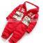 Nordic Design Reindeer Jacquard Baby Knitted Hooded Jumper