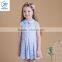 Newest Summer Doll Collar Baby Girls Sleeveless Dress Designs For Party