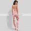 Runwaylover 057 Hot Sale 2017 Ladies Sexy Crop Top And Casual Pant Set