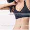 Fitness quick drying nylon spandex fabrics padded women Yoga sports bra