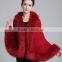 Fashion Style Popular Leopard Image Faux Fur Shawl