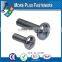 Made in Taiwan Metric Coarse Phillips Flange Pan Head Machine Screw DIN 967