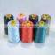 100% spun polyester sewing thread cone