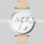 Top Brand Simple Fashion Women Men Unisex Leather Watch