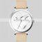 Top Brand Simple Fashion Women Men Unisex Leather Watch