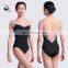 117141040 Division Half sleeve Printing Spandex Elegant Ballet Leotards