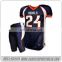 custom American football jersey with players number