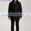 Latest Design Cheap Fashion Black Mens wool carding machines jacket