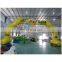 yellow arch, inflatble arch for events