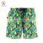 Custom made man surf short board shorts men printed swimming trunks from beach wear supplier