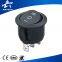 ON/OFF illuminated round rocker electric switch t85 for coffee machine and socket