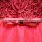 high quality wedding dress new unique real sample fashion red ball gown 2017