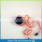Custom general circular plastic fashion colorful seal tag for clothes