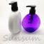 Hot Sales 500ml 700ml Plastic PET Decorative Shampoo Lotion Pump Bottle