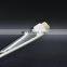 High quality square chrome plated abs plastic rain shower head