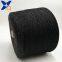 thicker black thread Nm13/1ply 30% carbon inside fiber  blended 70% black bulky acrylic fiber woolen spinning for winter gloves-XTAA024