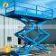 7LSJG Shandong SevenLift commercial indoor cargo scissor lift elevator hydraulic control system