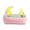 Creative dog cat Cartoon Moon cradle bed nest pet house Bed Soft Padded pet bed