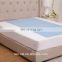 Waterproof bed mat bamboo fiber quilted fabric bed pad for maternity
