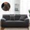Home Fashion Designs Solid Sofa Slipcover L Shape Sofa Covers Elastic Stretch Strapless Arm Sofa Cover for Living Room