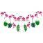 Customized felt String Pennant Bunting Flags for Halloween