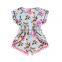Girls Jumpsuit Kids Floral Romper Baby Knitted Romper