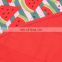 Round Shape Custom Picnic Blanket Waterproof Customized Watermelon Printed Outdoor Mat