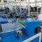 Fully Automatic Disposable Medical Nonwoven and PE Elastic Band Strip Hat Bouffant Cap Making Machine