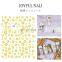 JOYFUL 697-704 hot selling Japanese Metallic gold and silver Flower Leaf nail sticker nail decals