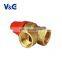 Gas Burner High Pressure 1/2 3/4 Inch Brass Safety Relief Valve