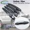 for Lexus GX470 J120 2003 2004 2005 2006 2007 2008 2009 Carbon Fiber Door Handle Cover Trim Catch Car Cap Stickers Accessories