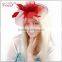 Fashion Red Hair Flowers Clip Design