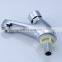 Brass Chrome Push Single Lever Self Closing Basin Mixer Taps , water tap