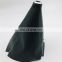 Car Universal PVC leather Green stitct gear shift boot cover