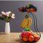 Black Paper Towel Holder Basket With shelf Kitchen Desk Under cabinet trivets Rack Toilet Roll Paper Holder
