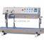 FRS-1010II Hualian Vertical Heat Plastic Bag Color Ribbon Food Packing Mechanical Vertical Automatic Continuous Sealing Machine