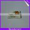 Super speed UDP chip style low cost credit card usb flash drive 1gb 2gb 4gb 8gb 16gb 32gb 64gb